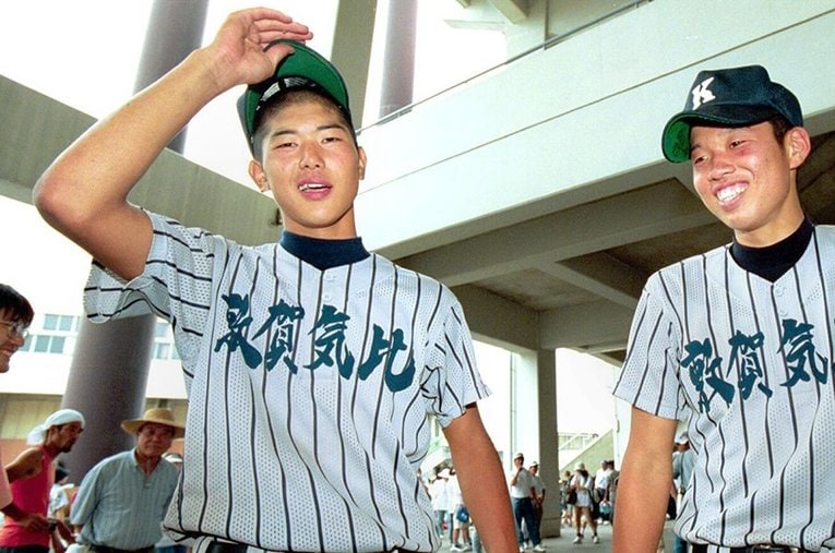 内海哲也／敦賀気比 ／ photograph by Sankei Shimbun