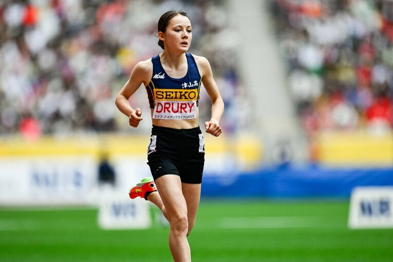 ゴールデングランプリでは貧血の影響か不完全燃焼に終わったドルーリー。ここから巻き返しなるか　©︎Nanae Suzuki