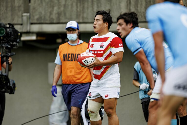 2022年6月18日ウルグアイ戦（秩父宮）©︎Kiichi Matsumoto