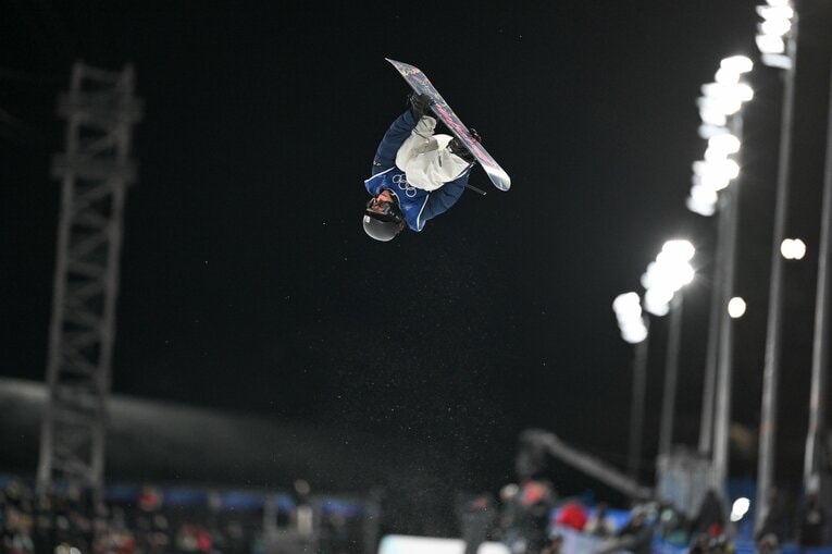 ミラノ五輪男子ハープパイプ決勝【スワイプするとそのほかの写真もご覧になれます】　©Nanae Suzuki／JMPA