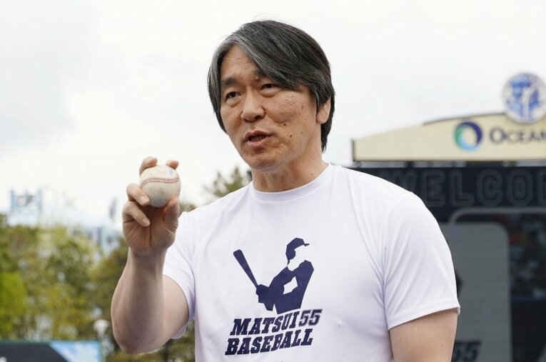 来季の監督もある？　松井秀喜 ／ photograph by KYODO