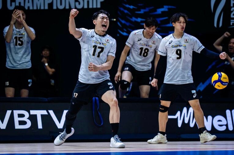 バレーボール世界選手権・カナダ戦　©︎Volleyball World