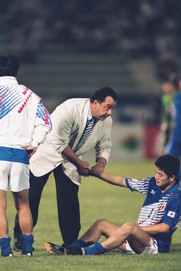 アメリカワールドカップ・アジア地区最終予選　日本対イラク（1993年）　©Koji Asakura