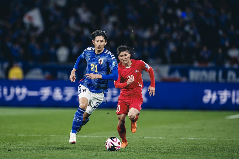 W杯アジア予選・北朝鮮戦　©︎Kiichi Matsumoto