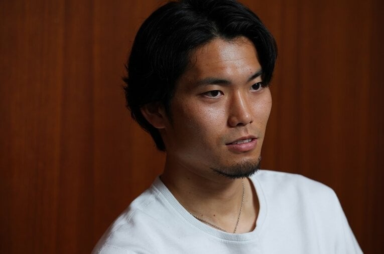 日本代表DFの町田浩樹。結婚発表翌日のタイミングでインタビューに応じてくれた　©Shigeki Yamamoto