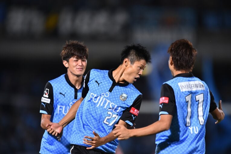 川崎フロンターレ時代　©︎J.LEAGUE