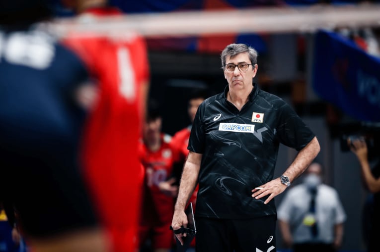 フィリップ・ブラン監督　©︎FIVB