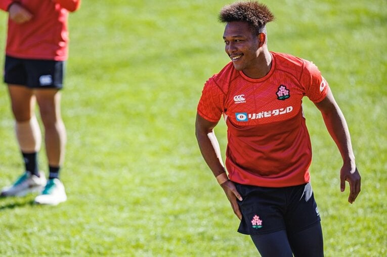 アルゼンチン戦に向けて調整する松島幸太郎（30歳）。運命のアルゼンチン戦、今大会初のトライを奪えるか ／ photograph by Kiichi Matsumoto