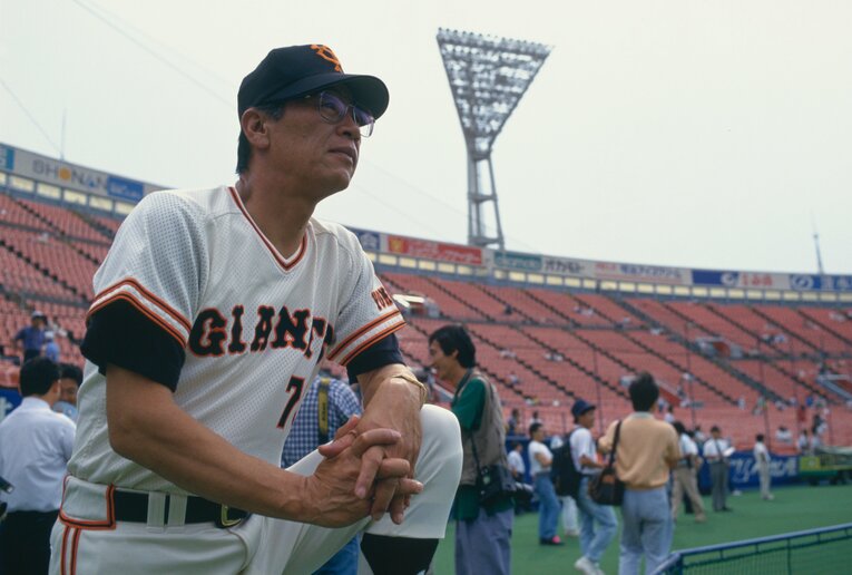 1990年のペナントレースで優勝した巨人・藤田元司監督　©︎Masato Daito