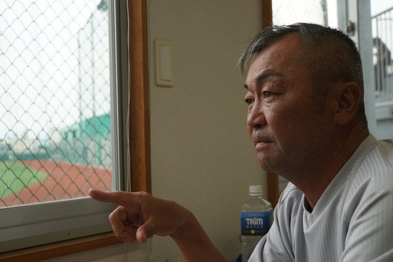 現在の香田誉士史監督（西部ガス）。11月の日本選手権を最後に退任する　©Kei Nakamura