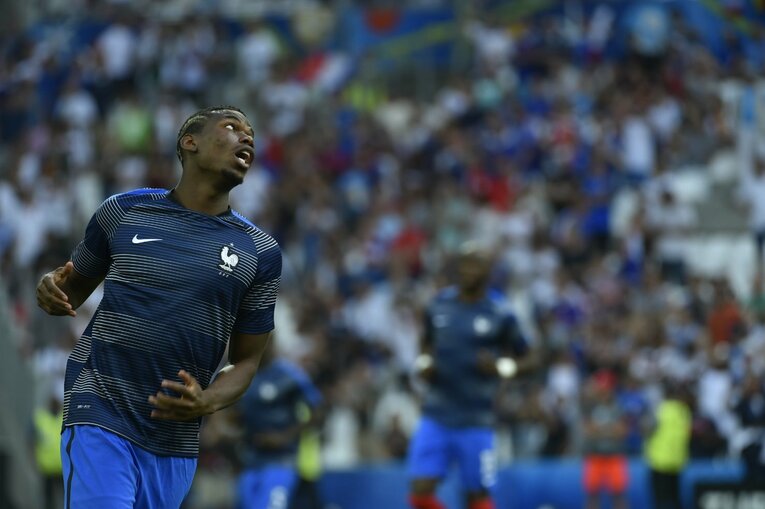 EURO2016でのポグバ　©Takuya Sugiyama