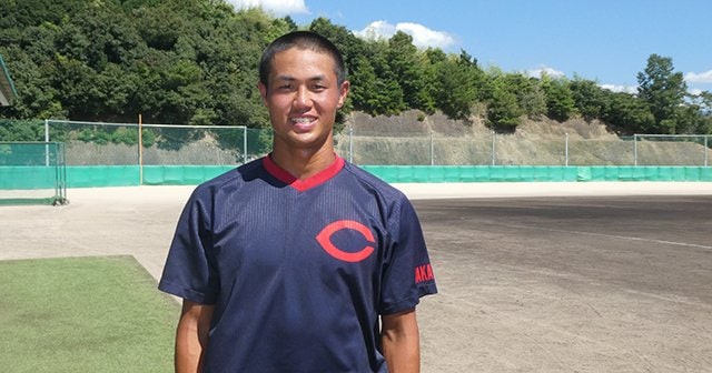 智弁和歌山の細川凌平の帽子の裏。“日本一”のない夏に全うした仕事