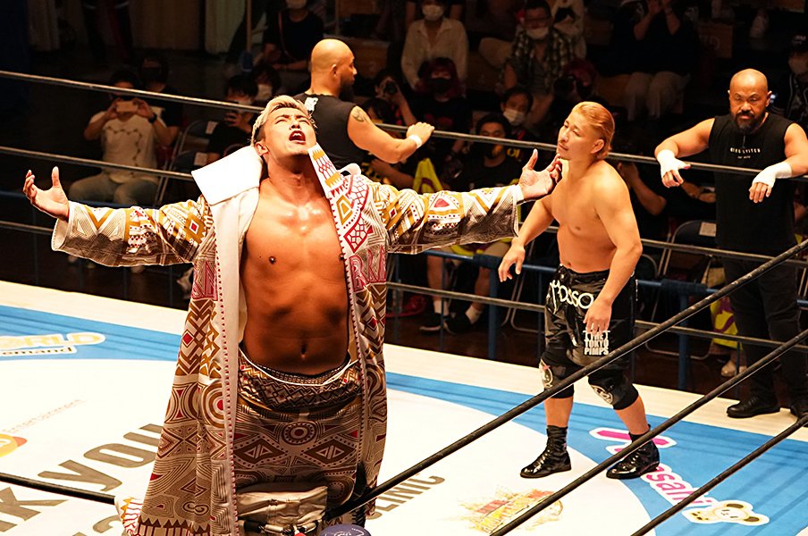 オカダ再び乱心 Kopw って何 猪木と国際軍以来の1vs 3戦の思惑 プロレス Number Web ナンバー