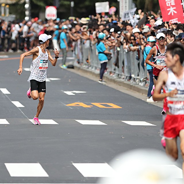 あの独立自尊の大迫傑が振り返った。MGC41.8km地点、衝撃の場面。