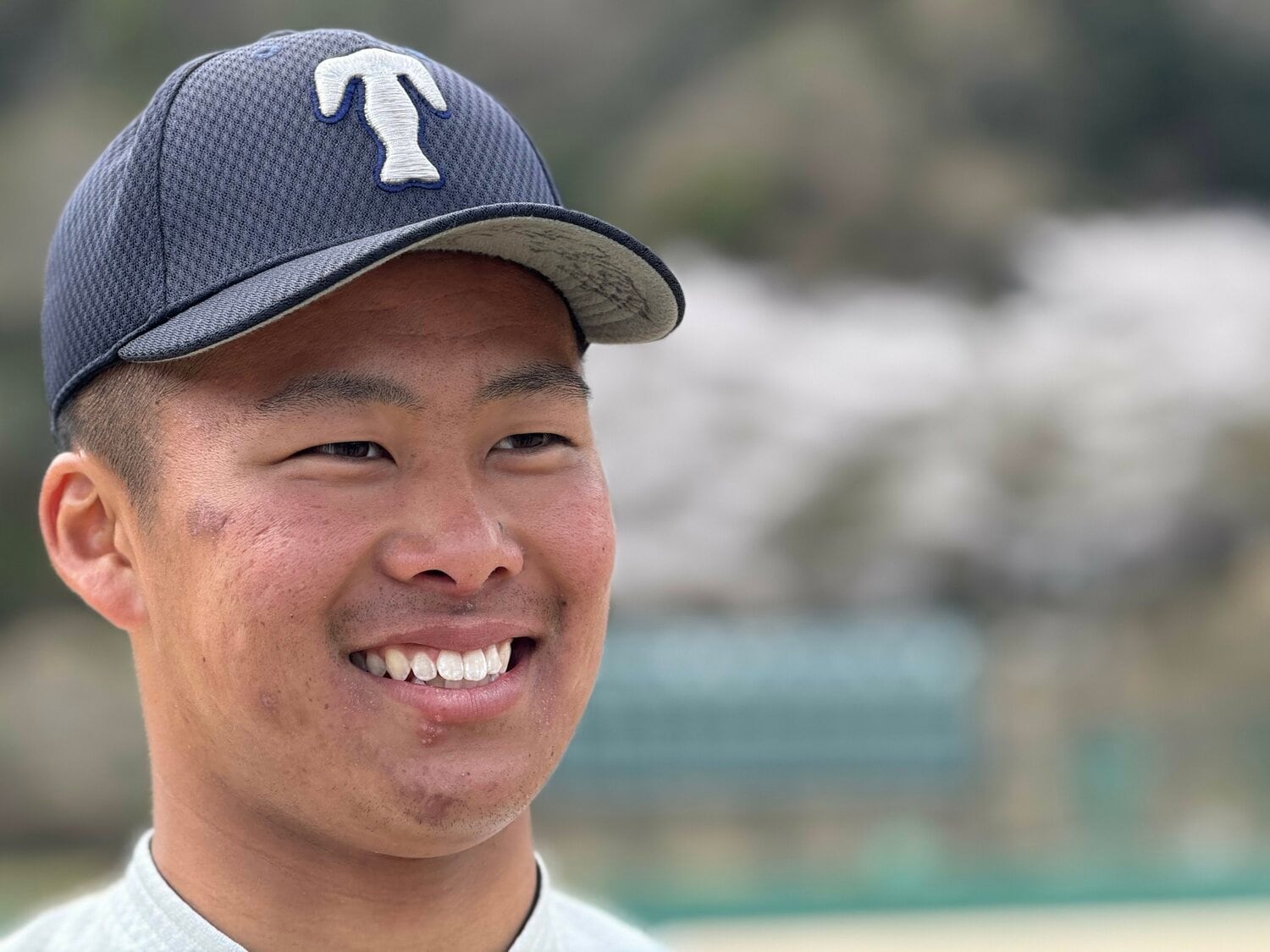 「余裕でもう吹っ切れました」。大阪桐蔭の主将を務めた中野大虎（写真は今春） ©Yuji Yanagawa