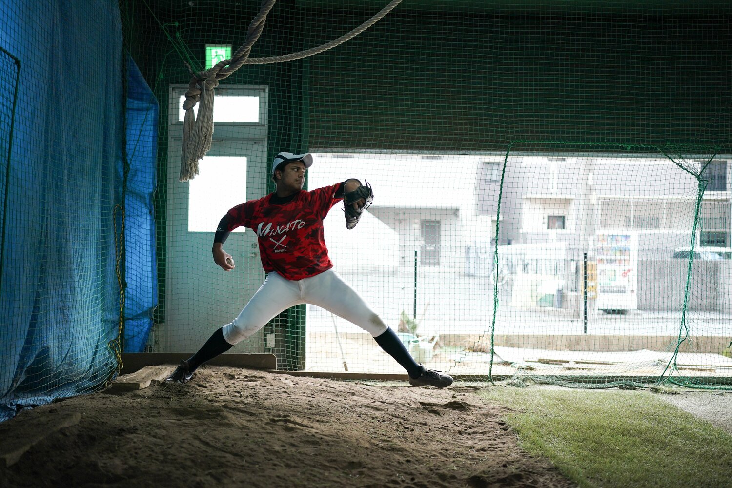 恵まれた体躯を生かしたダイナミックなピッチングも魅力　©︎Akito Iwamoto