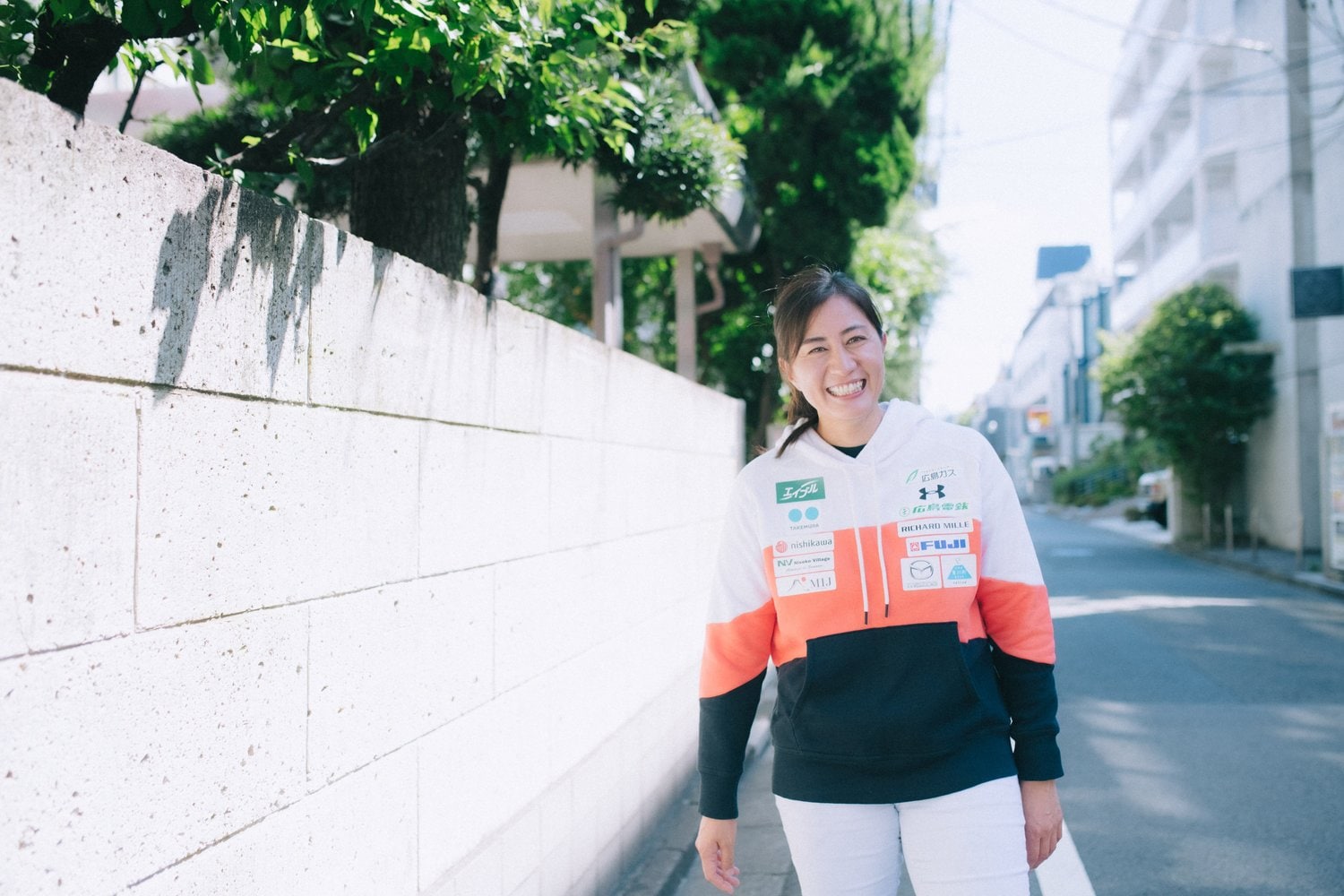 スッキリとした笑顔を見せながら思いを明かしてくれた　©︎Asami Enomoto