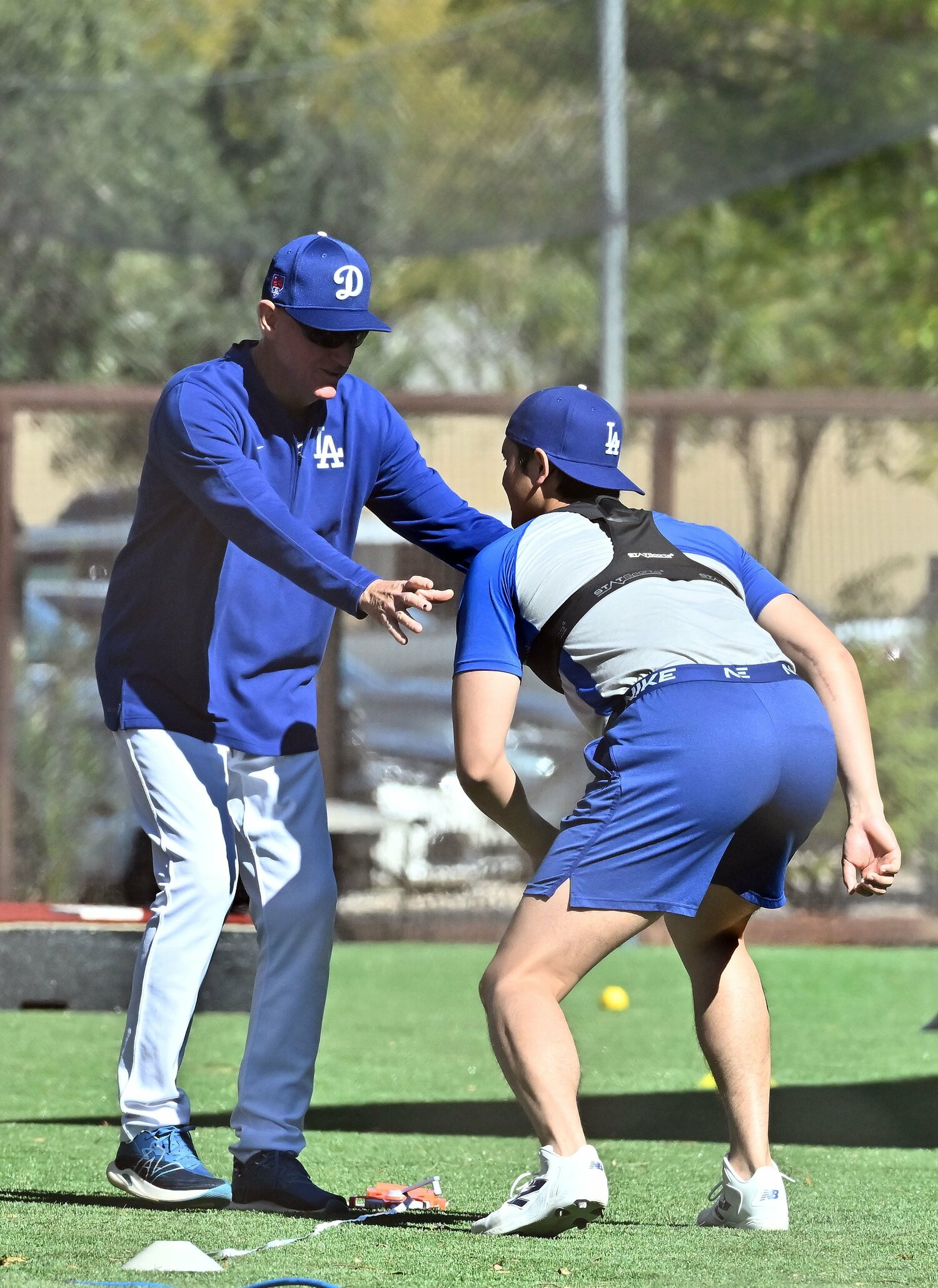 ドジャースのGM特別補佐でコーチとして指導にもかかわっているロン・レネキー氏 ©JIJI PRESS