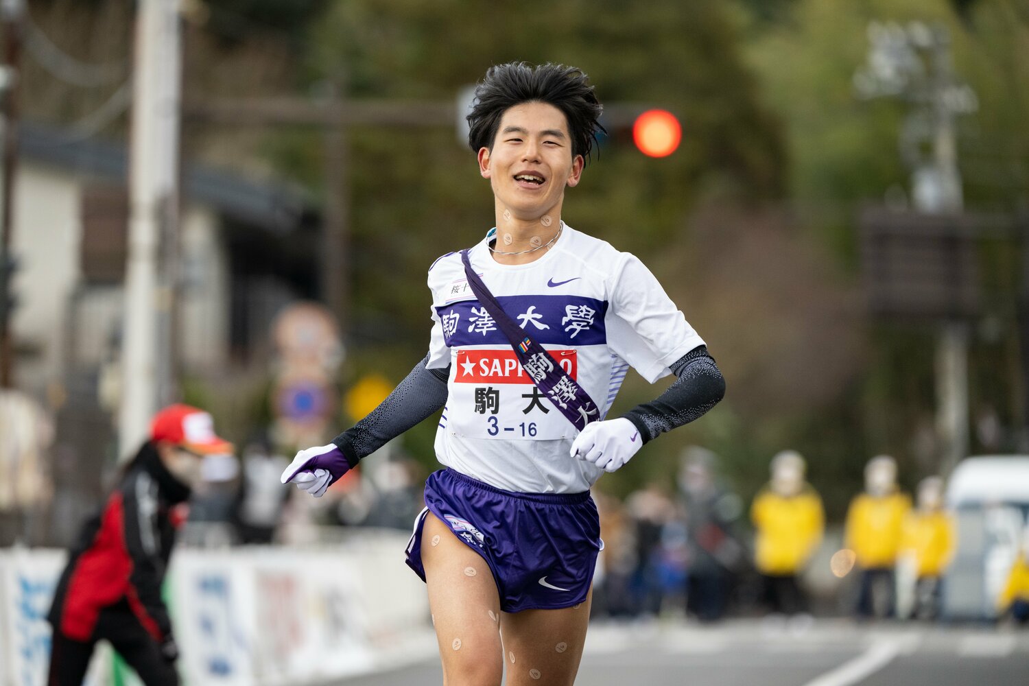 山川自身、1年から箱根5区を走った ©Nanae Suzuki