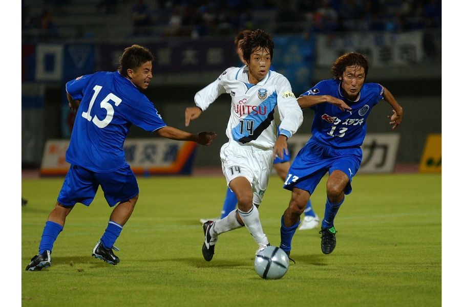 J2時代の中村憲剛(c)Getty Images
