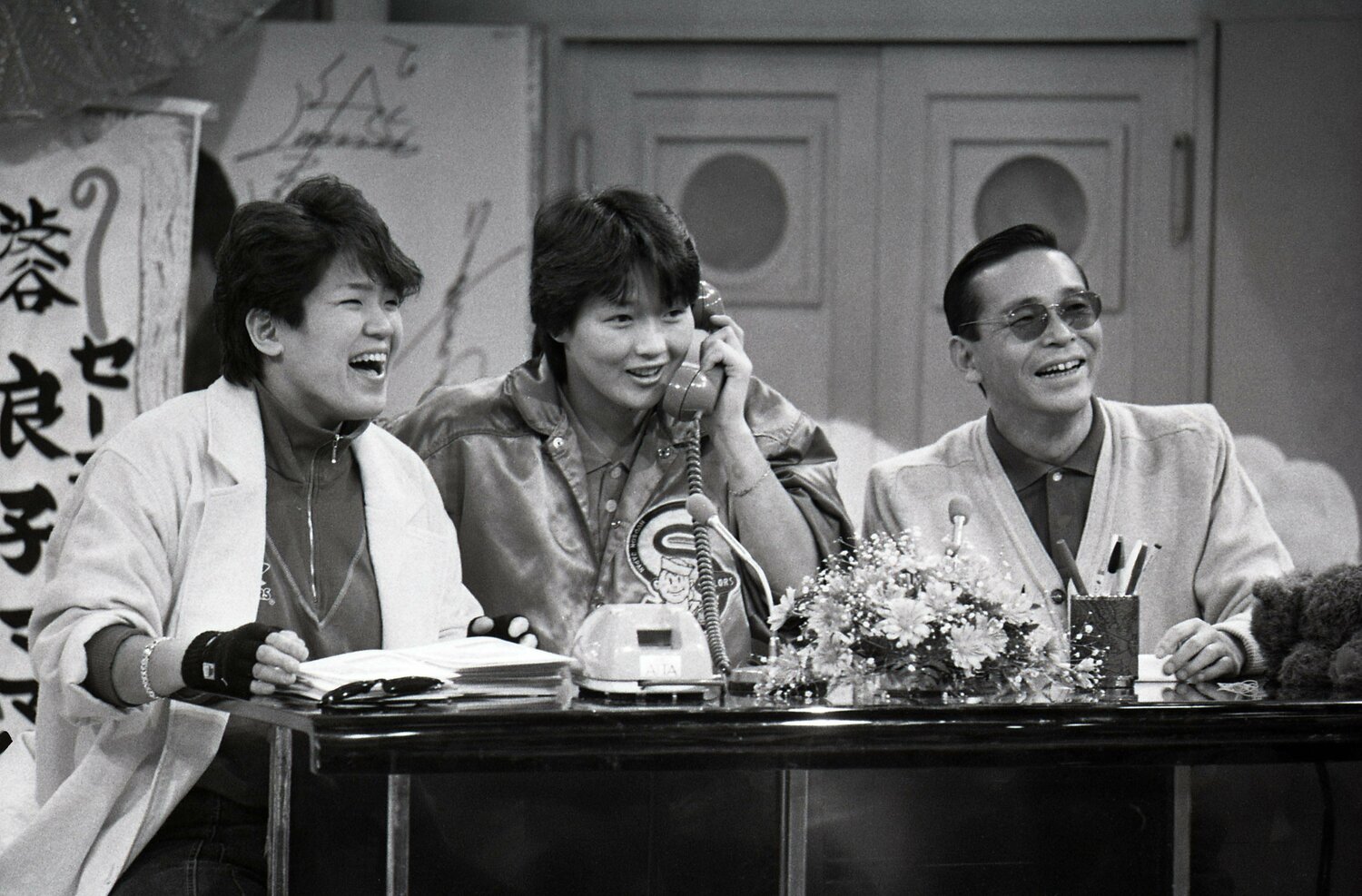 人気絶頂期には「いいとも!」のテレフォンショッキングにも出演 ©東京スポーツ新聞社