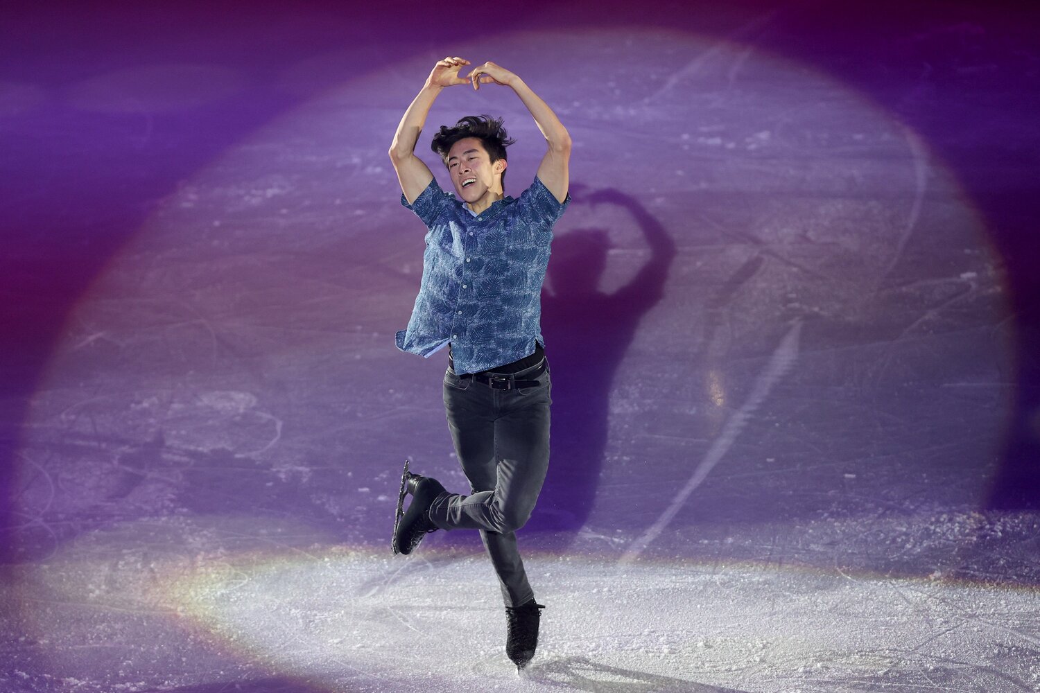 見事スケートカナダを優勝しエキシビションで演技を行うチェン