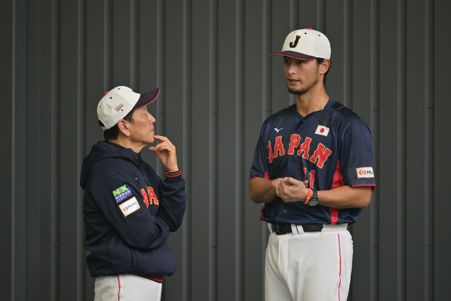 強化合宿でダルビッシュと　©Hideki Sugiyama