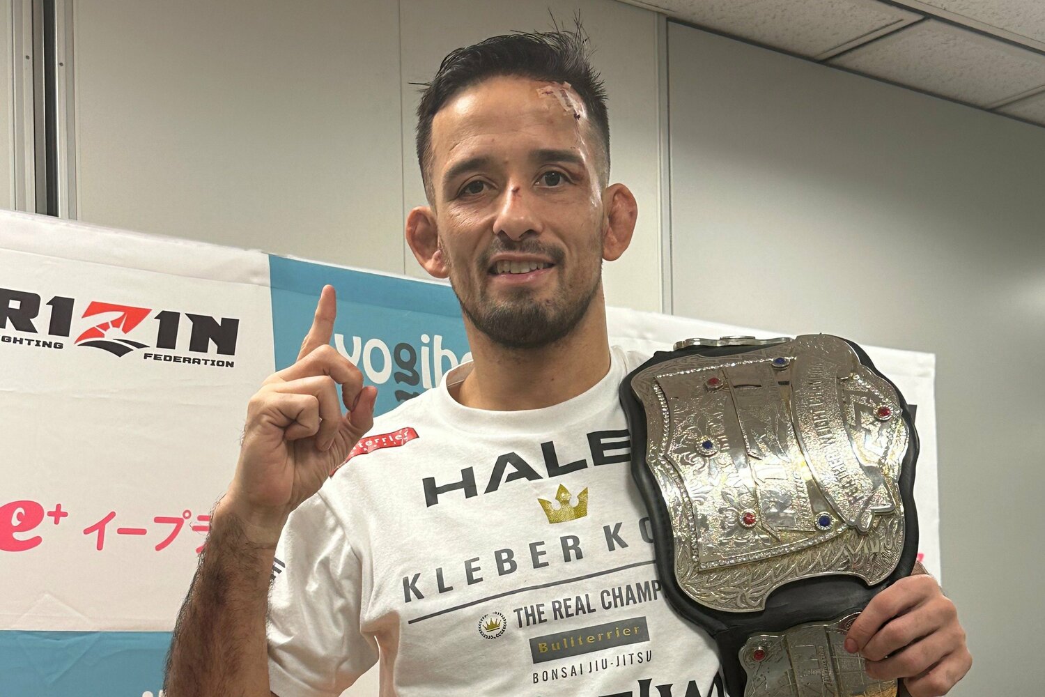 クレベルは平本と朝倉の再戦を「くだらない試合」とコメント ©Norihiro Hashimoto