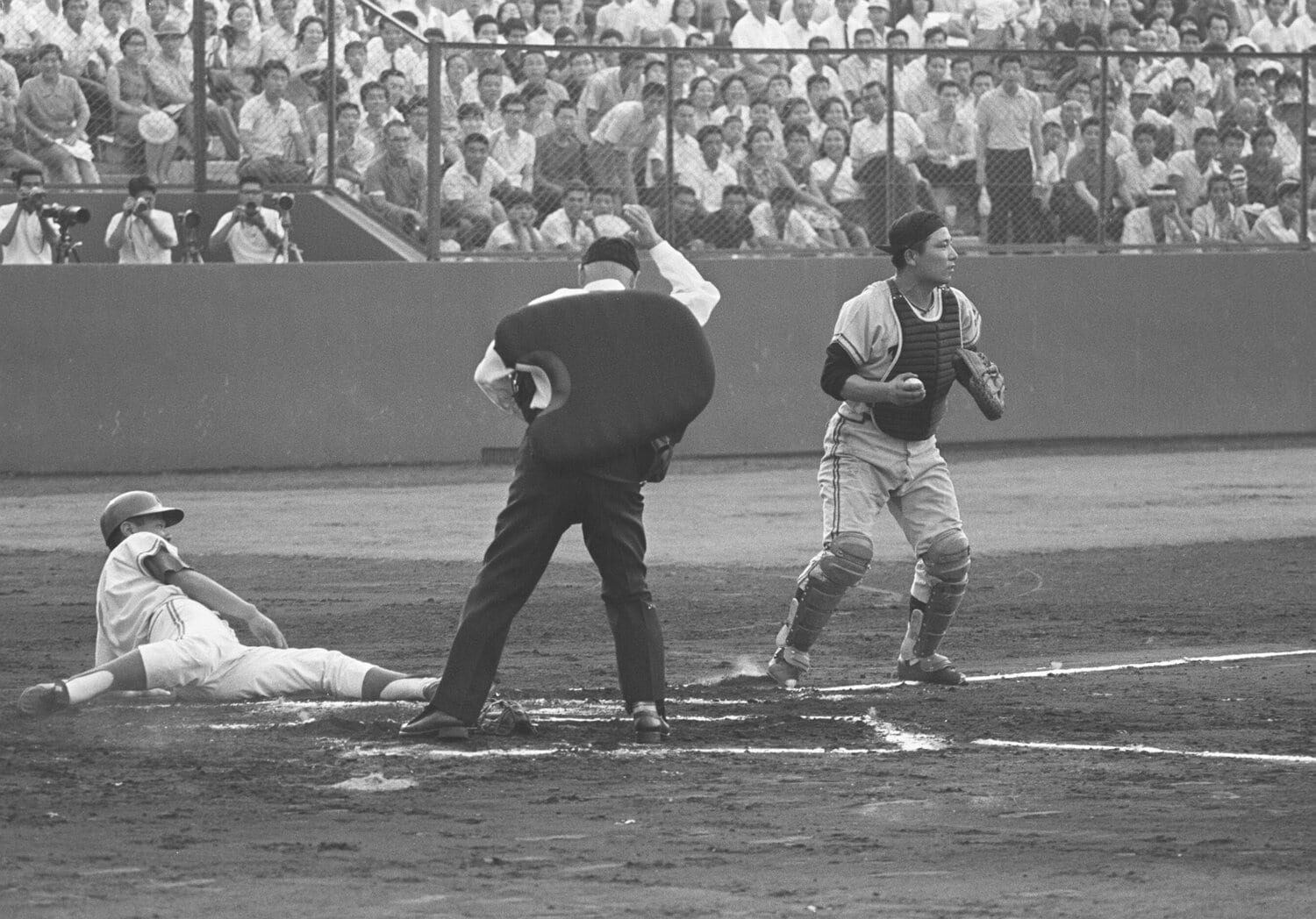 現役時代の森昌彦（1967年）。「V9の頭脳」は監督としても6度の日本一に輝いた　©JIJI PRESS