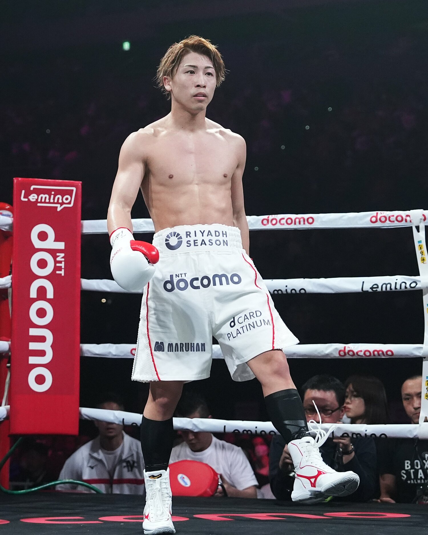 井上の当日体重は過去最重量の62.9kgだった ©Naoki Fukuda