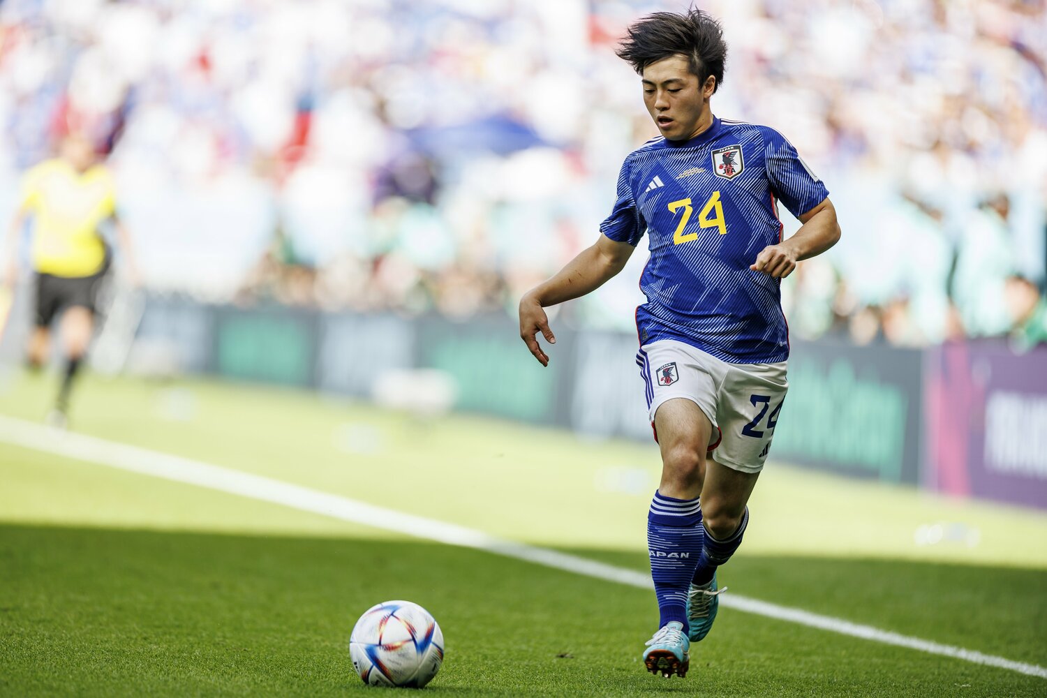 コスタリカ戦での相馬　©Kiichi Matsumoto/JMPA