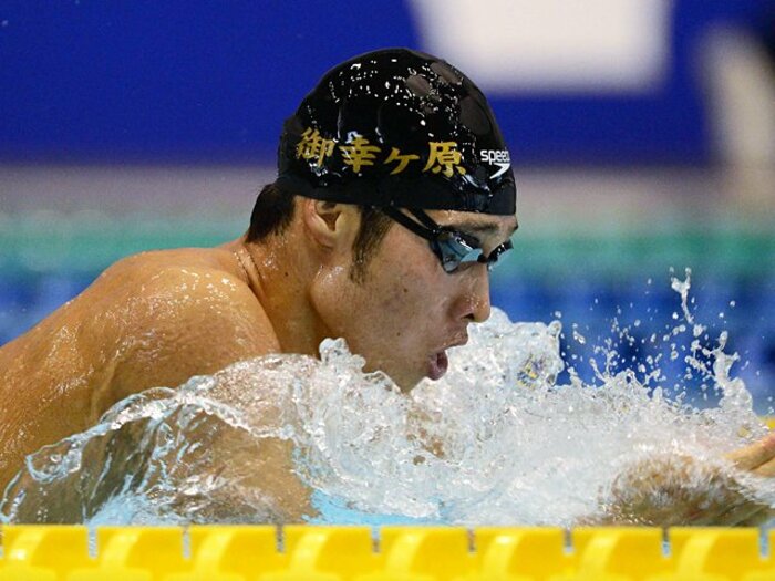 萩野公介、新記録連発で開けるフェルプスへの道。～4年後のリオ五輪に向けて～＜Number Web＞ photograph by NIKKAN SPORTS/AFLO