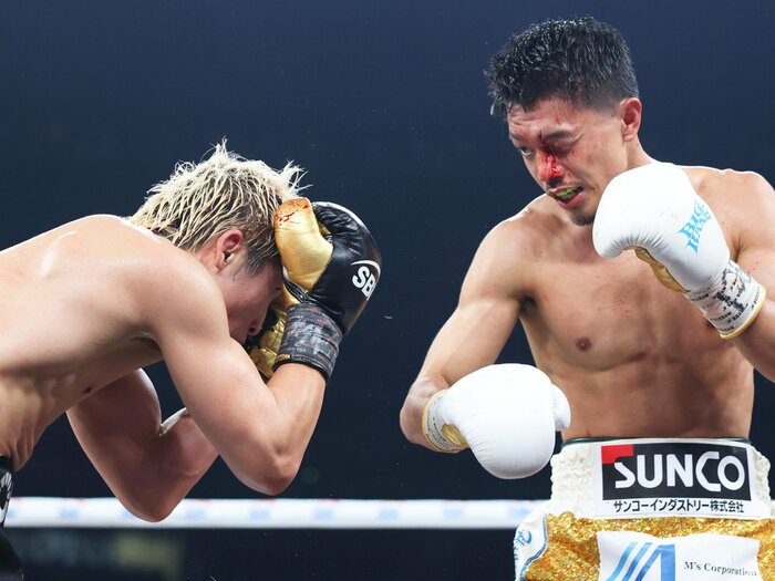 「最初の数ラウンドは私のミスだった」敗者・中谷潤人トレーナーが告白した“2つの誤算”…「10Rのバッティングではない」井上尚弥の“想定外だった”右アッパー＜Number Web＞ photograph by TOKYO SPORTS／AFLO