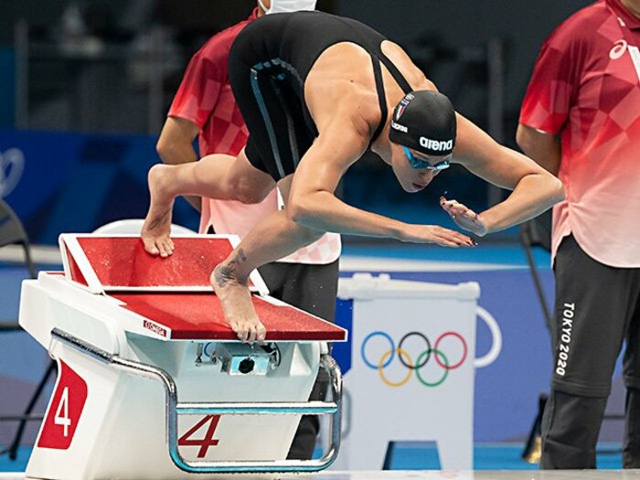 “指輪投げつけ三角関係”や浮気→北京で金、33歳で東京五輪7位のち… 「魔性のイタリア女性スイマー」の強烈すぎ人生<Number Web> photograph by Getty Images