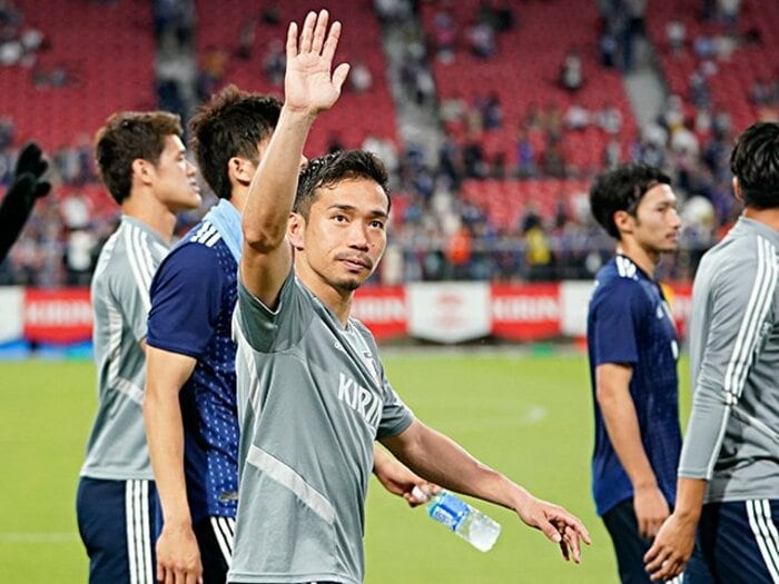 新布陣の左に長友佑都は手ごたえ。「翔哉は世界レベル相手でもやれる」<Number Web> photograph by Getty Images