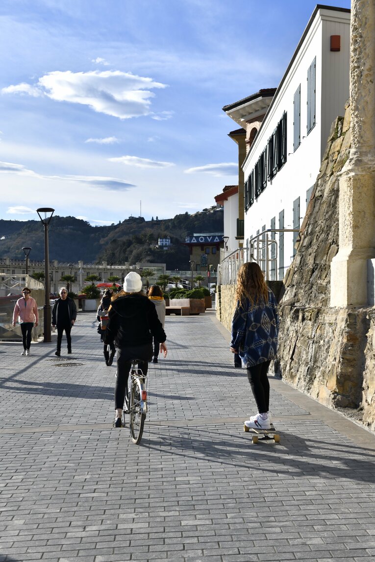 風光明媚なサン・セバスチャンの街並み ©︎Takashi Shimizu