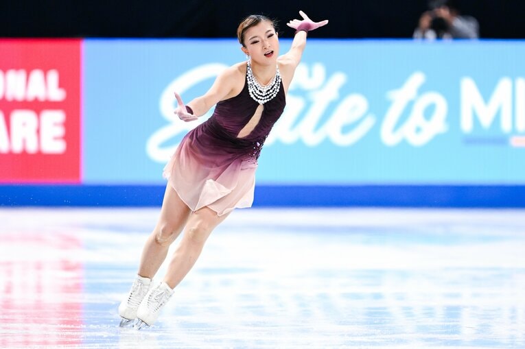 SPから立て直し、安定した演技を見せたフリー【スワイプするとそのほかの写真もご覧になれます】　©Asami Enomoto