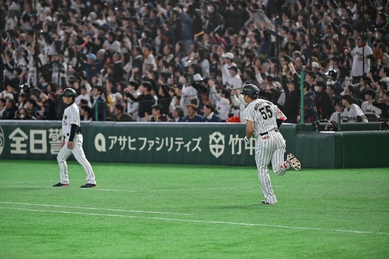 チェコ戦8回、満塁ホームラン【完全版】　©Nanae Suzuki