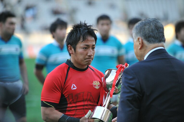 帝京大時代の流大　©︎AFLO