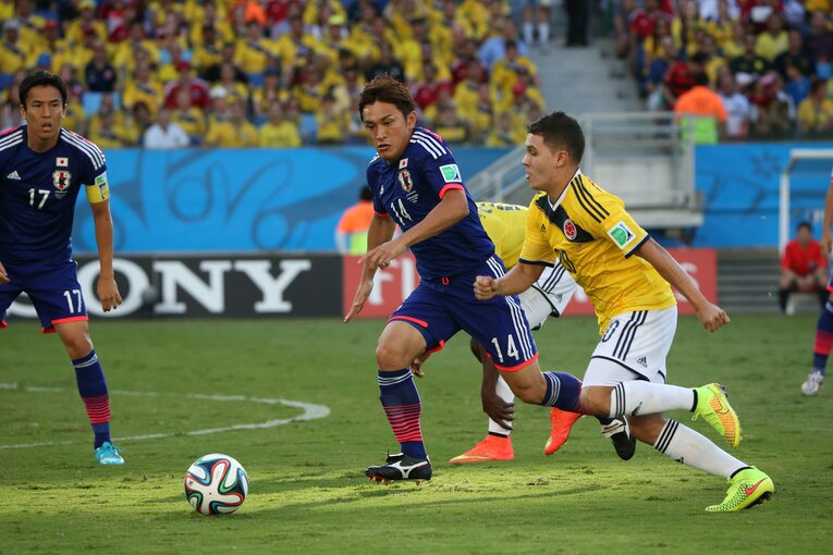 青山敏弘（2014年ブラジルW杯）　©︎JMPA