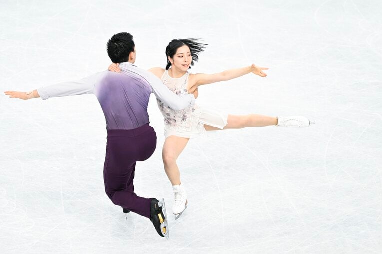 2023年世界選手権フリーの演技　©Asami Enomoto