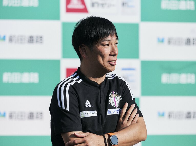 出雲駅伝は制した国学院大の前田監督だったが　©Yuki Suenaga