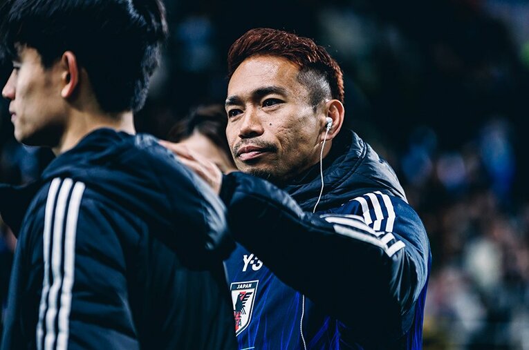 W杯アジア予選でメンバー入りし続けた長友佑都。彼の存在は大きいとブラジル人記者も見ている ／ photograph by Kiichi Matsumoto