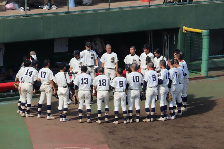 桐朋高は残念ながら西東京大会の初戦で敗退　©︎Yu Takagi
