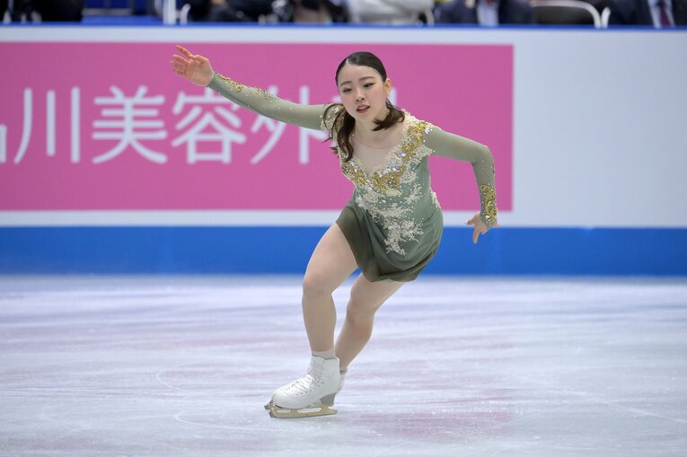 五輪での活躍が期待されていた紀平だが、怪我のため代表選考会を兼ねた全日本選手権欠場を決断した　©Getty Images