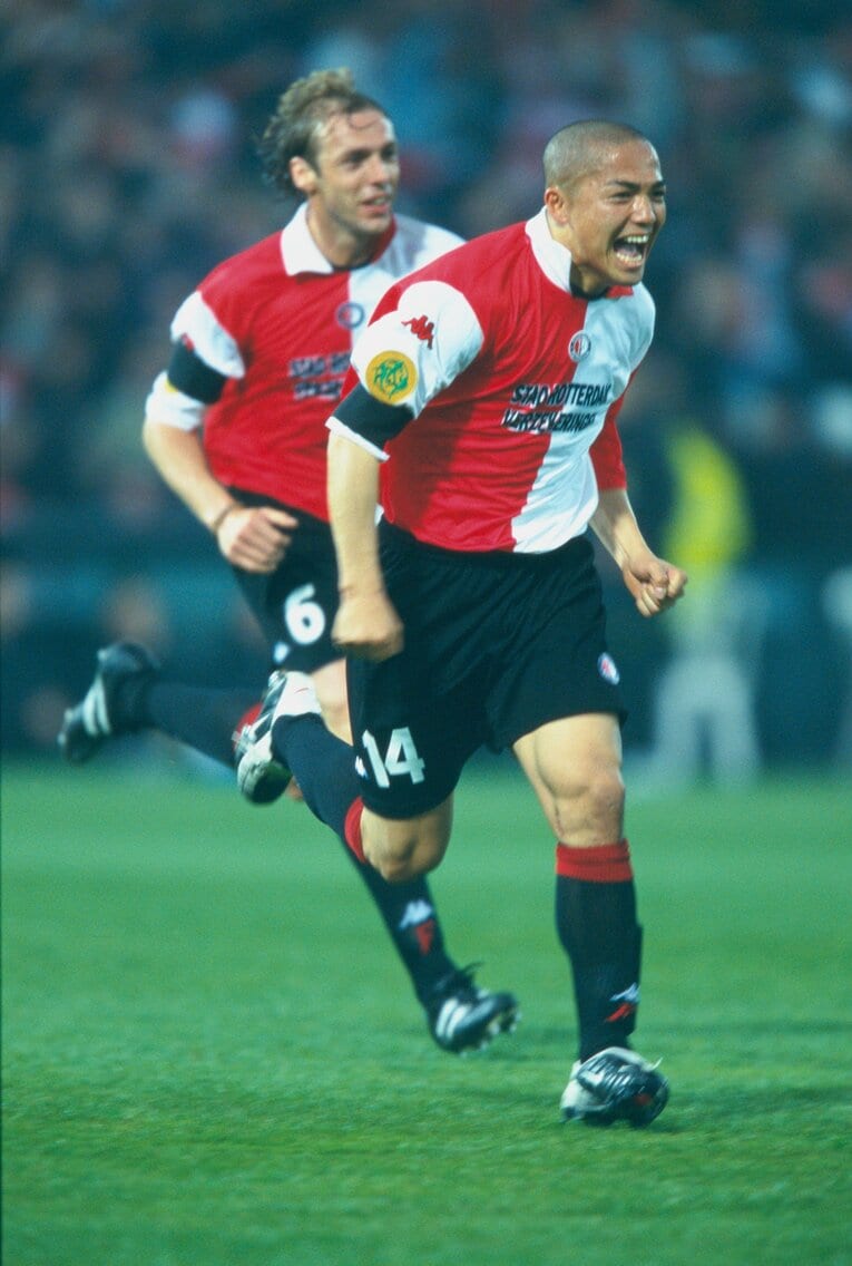 フェイエノールト時代の小野　©Sports Graphic Number