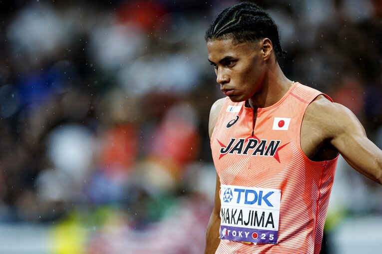 日本人として34年ぶりの決勝進出となった中島　©Kiichi Matsumoto