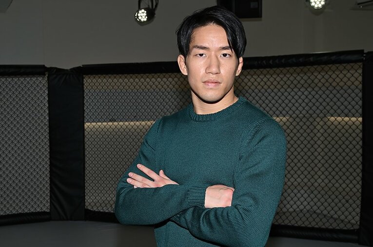 大晦日のRIZIN.33ではバンタム級日本トーナメント準決勝に登場する朝倉海。勝てばメインイベントで決勝が待っている ／ photograph by Takashi Shimizu