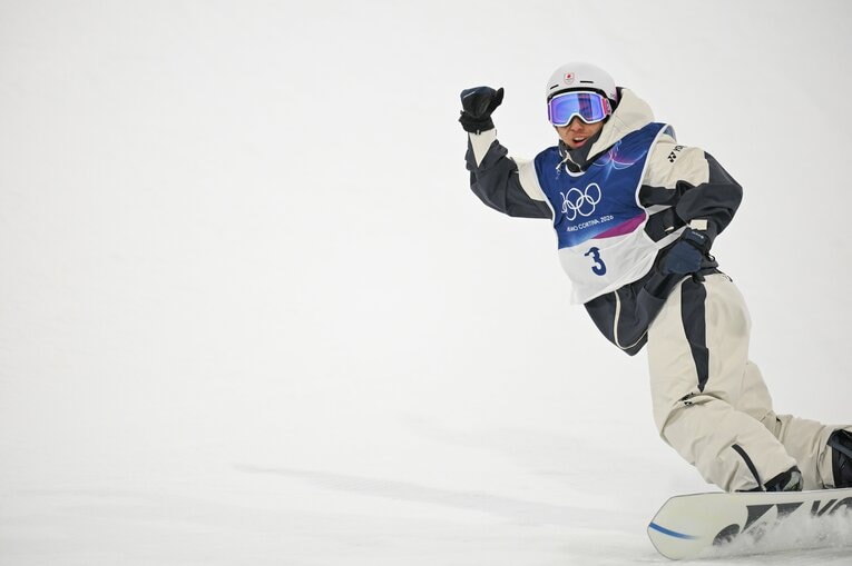 平野流佳はただ1人、3本とも90点台をマークしたが……　©Nanae Suzuki/JMPA