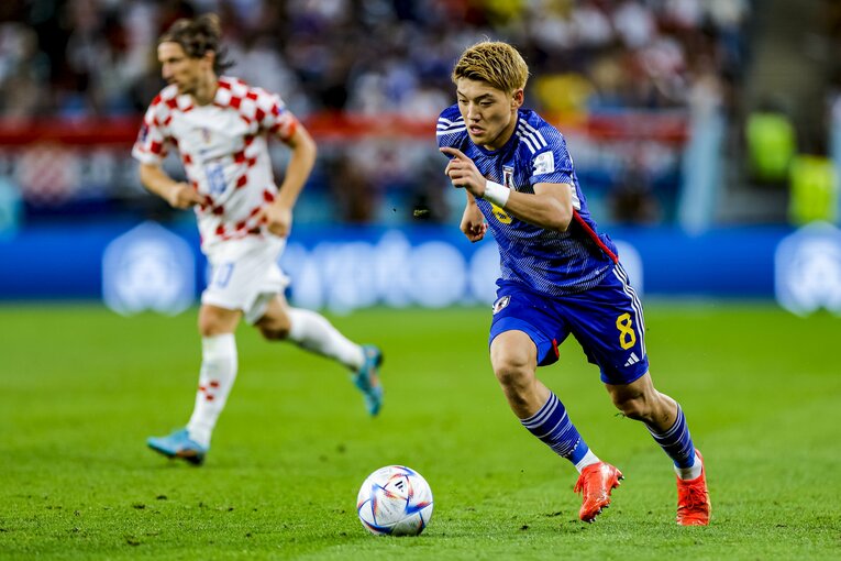 クロアチア戦　©Kiichi Matsumoto/JMPA